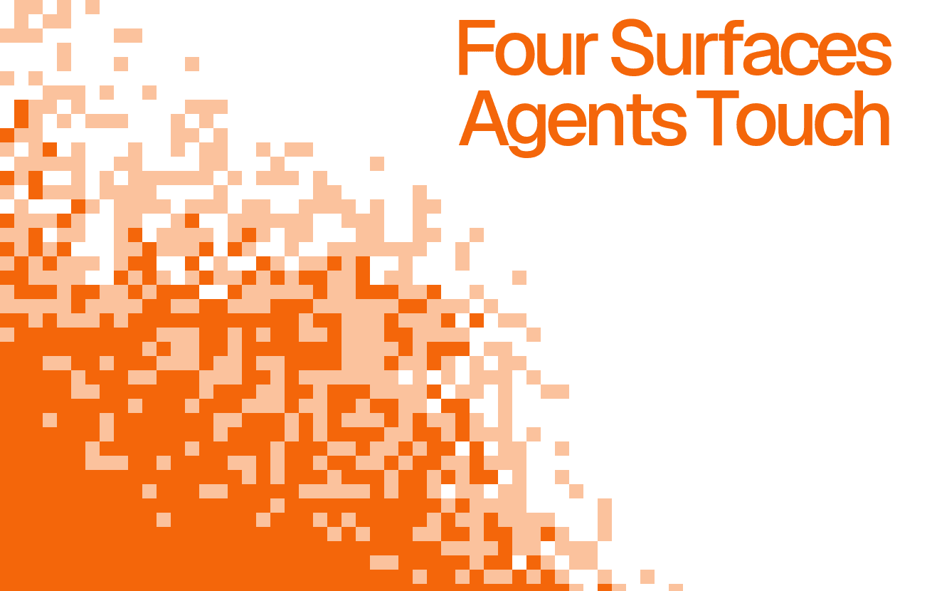 The Four Surfaces Every AI Agent Touches